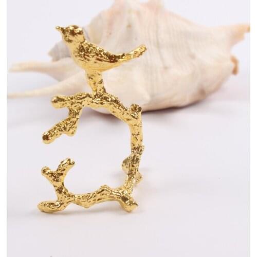 4pcs/lot Exquisite high-end very happy bird napkin ring model room hotel napkin buckle decorated
