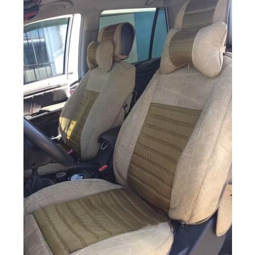 TO YOUR TASTE auto accessories universal luxury canvas car seat cushion set for Kia Optima Carens Sportage Cadenza long-lasting