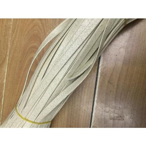 Free shipping 100 Meters 10x1.5mm Cream White Sparkling PU Leather Cord fabric Cord For DIY jewelry Bracelet cord