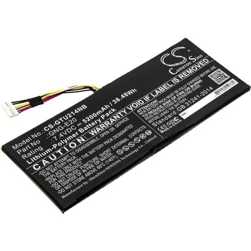 CS 5200mAh/38.48Wh battery for Getac GA-U2142-2117U,U2142,U2142-2117U,U2142-i3-3217U,U2142-i3-3227U