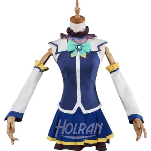 Cosplay Gods Blessing on this Wonderful World Costume Kono Subarashii Sekai ni Shukufuku o! Aqua halloween costume outfit