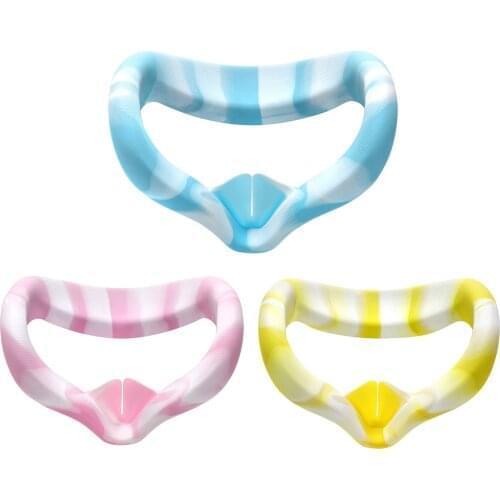 Eye Mask Cover For Oculus Quest 2 VR Glasses Silicone Anti-sweat Anti-leakage Light Blocking Eye Cover Oculus Quest 2 Accessory