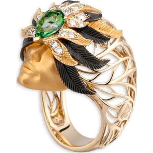 Creativity Trendy Indie Jewelry Trendy Wholesale Jewelry Aesthetic Rings Rings for Women Accessories for Women Indian Gold