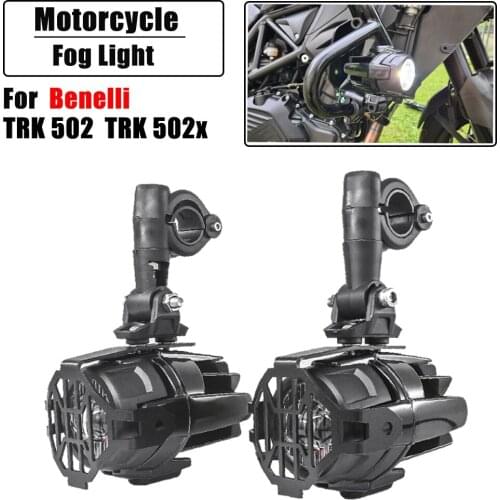 Motorcycle LED Auxiliary Lights Spot Driving Fog Light For Benelli TRK502 TRK502x For Yamaha FJR1300 MT 09 07 For Honda CRF1000L