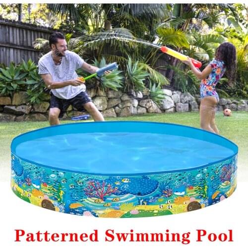 Inflatable Swimming Pool Round Paddling Pool Summer Baby Swimming Pool Outdoor Party Supplies for Kids Adult Water Toys