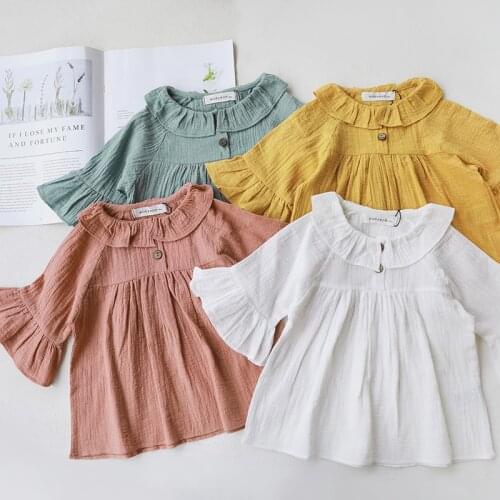 Блузки для девочек Nannbupa China At AliExpress