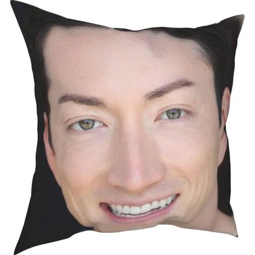 Todd Hubbard simple style character pillow cover fashion sofa bedroom color home decoration pillow pattern pillow