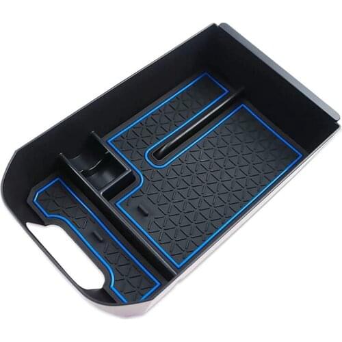 Car Center Console Insert Organizer Tray for Toyota RAV4 2019 2020 2021 Accessories Center Armrest Storage Box