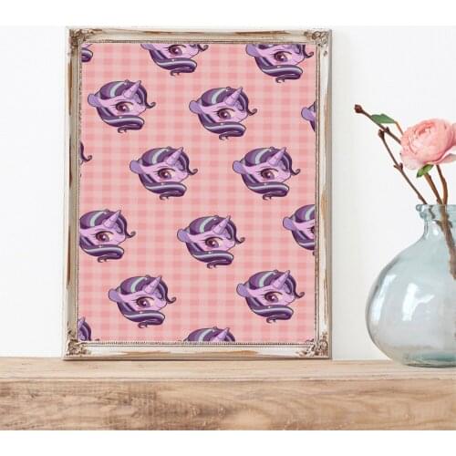 Funny unicorn Canvas Nordic Paintings Black White Quotes Home Boys Room Schilderijen Voor Woonkamer Aan De Muur