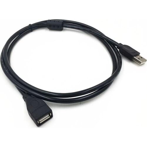 USB EXTENSION CABLE 1.5/3/5m USB2.0 Male to Female Magnetic Ring Extender