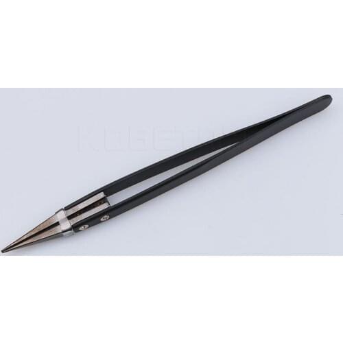 Stainless steel Precision Ceramic Tweezer Machinery Electronic Equipment Repair Anti-static Tweezers Hand Tools