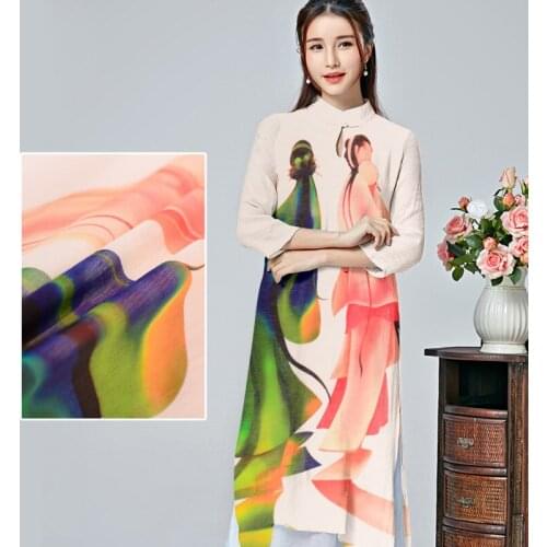 140cm*120cm Plain Pure Silk Fabric Gauze Tecido For dress B236