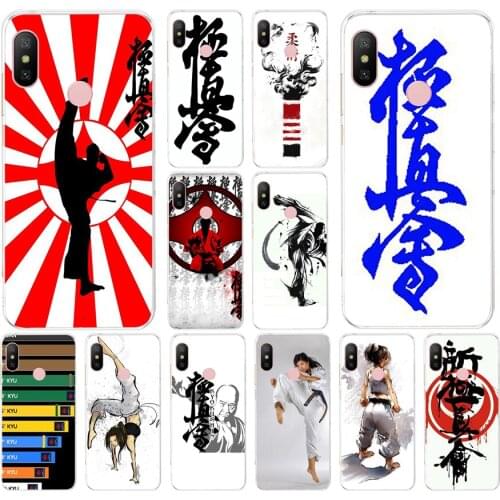 259FG Oyama Kyokushin Karate Soft Silicone Tpu Cover phone Case for xiaomi redmi 7 7a note 4A 4X 6 Pro 6A 7
