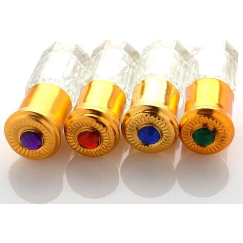 3ML Roller Ball Refillable Perfume Plain Roll-on glass Container Perfume Atomizer Roll On Parfum Bottle F20172841