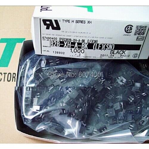 B2B-XH-A-BK(LF)(SN) Header black color Connectors terminals housing 100% new and original parts B2B-XH-A-BK
