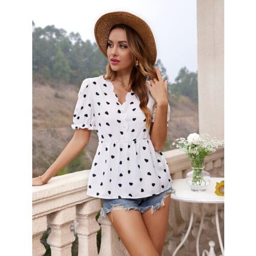 DBHFYK Short Blouses