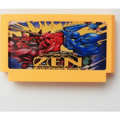 ZEN Intergalactic Ninia 60 Pins Game Card For 8 Bit D99 Game Player