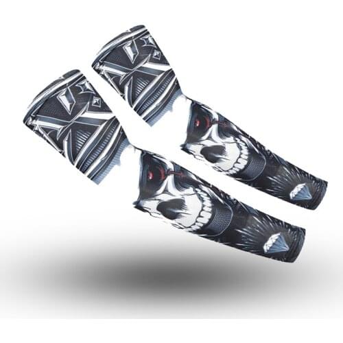 Motorcycle Summer Arm Sleeve Outdoor Sports Arm Protector Men 3D Arm Long Sleeves Motocross Sport UV Protection