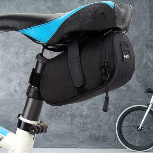 Nylon Bicycle Bag Bike Waterproof Storage Saddle Bag Seat Cycling Tail Rear Pouch Bag Saddle Bolsa Bicicleta accessories