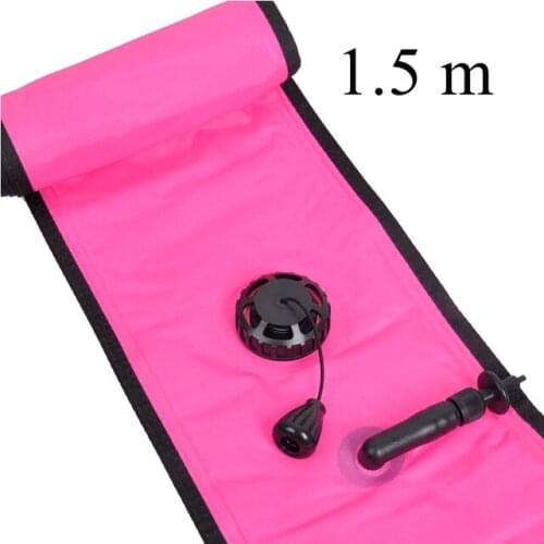 OnSub Scuba SMB Diving Surface Marker Buoy with High Visibility Inflatable Float Safety Sausage Signal Tube Signal Tube