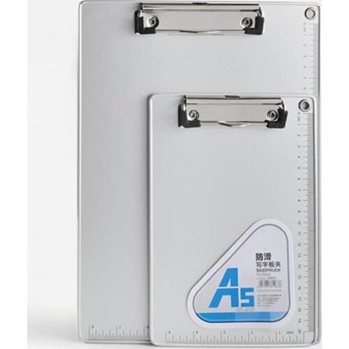 Aluminum Alloy Filing Clipboard A4/A5 Office File Folder Document Holder Clip Writing Board Clamp, Student Drawing Board Clips