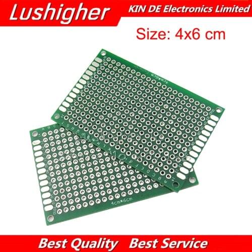 5pcs PCB 4x6cm 4*6 Cm Double Side Prototype PCB Diy Universal Printed Circuit Board