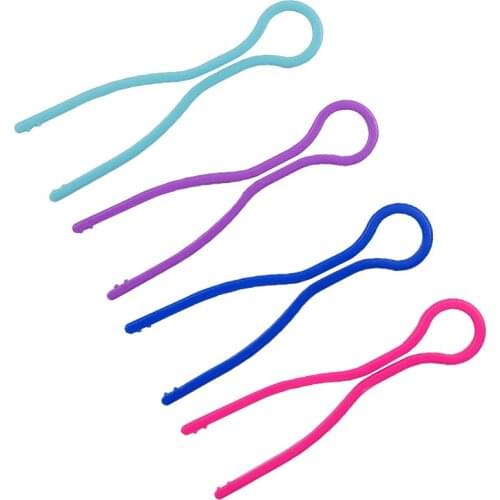 Lmzay Plastic Bobbin Thread Holders Sewing Bobbin Clips Long Thread Clip Spool Accessrioes DIY Bobbin Organizer Sewing Supplies