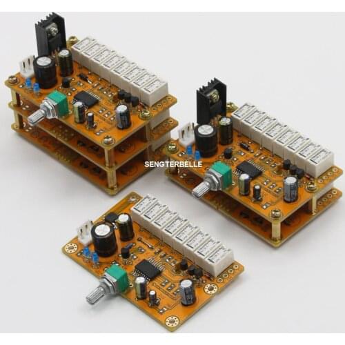 Assembled HIFI 2-Channel / 4-Channel / 6-Channel Relay Volume Control Board Potentiometer Preamp Board