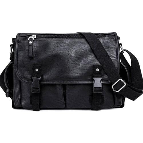 2021 Crossbody Bags Shoulder Bag Casual Mens Messenger Bag Men Waterproof Brand Soft leather Mens Shoulder Bags