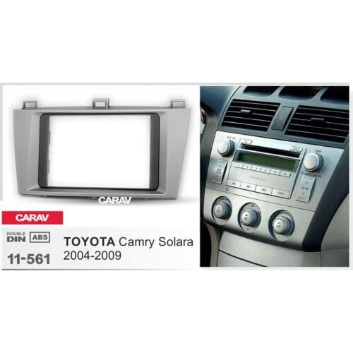 CARAV 11-561 car radio stereo face facia surround trim Kit for Camry Solara Stereo Fascia Dash CD Trim Installation Kit
