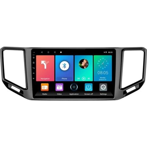Eastereggs 2 Din 10.1 Inch Android Car Radio For Volkswagen Teramont 2017 2018 WIFI GPS Navigation FM BT Car Multimedia Player