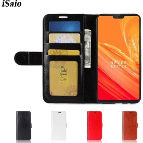 For OnePlus 6 Wallet Case Flip Leather Cover for One Plus 6 Cover Phone Cases Capa Coque Funda Stand with Card Holders 6.28 inch