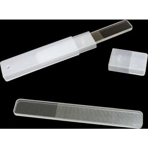 GAM-BELLE Professional Nano Glass Nail File Transparent Sanding Polishing Grinding Nail Art Manicure