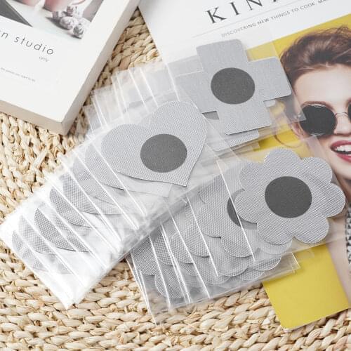 Nipple Cover Bra Adhesive Pad Disposable Nipple Covers Breast Petals Cross Sticker Bra Pad Pasties Women Intimates Accessories