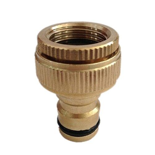New Brass Garden Tap Hose Aipe Connector Quick Release Hosepipe Hose Lock 1/2" 3/4"