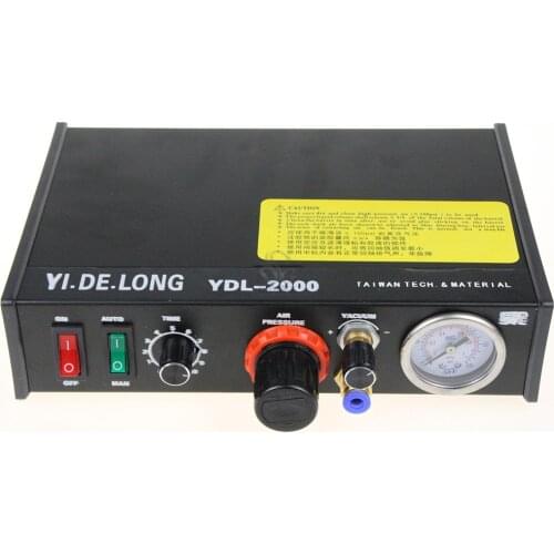 YDL-2000 Semi-automatic Glue Dispenser AB UV Glue Dispenser Solder Paste Liquid Controller for SMD PCB
