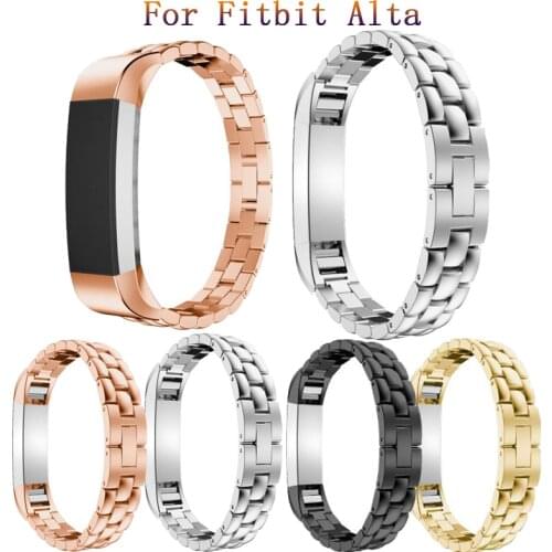 Stainless steel accessories strap For Fitbit Alta new fashion smart watch replacement wrist bands For Fitbit Alta HR sport strap