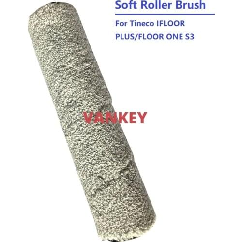 Replacement Soft Roller Brush for Tineco IFLOOR PLUS/FLOOR ONE S3 Cordless Wet Dry Floor Washer Vacuum Cleaner Spare Accessories