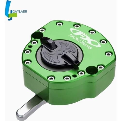 Motorcycle CNC Damper Steering StabilizerLinear Reversed Safety Control for Kawasaki Ninja 250R 2008-2014 Ninja 300 13-2015