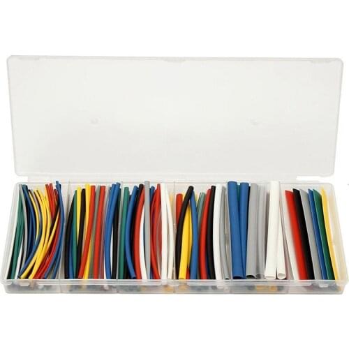 Heat Shrink Heatshrink Electrical Wire Tube Sleeve Sleeving Wrap Cable Tubing Assorted
