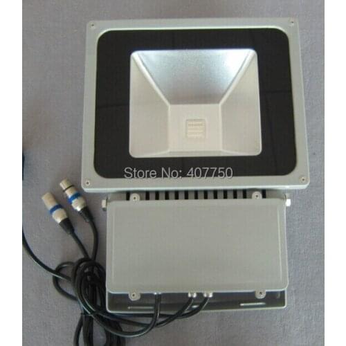 Nice housing outdoor waterproof IP65 single color COB 120w led flood light used for shopping malls and stages