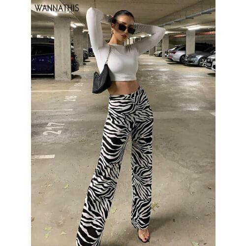 Женские брюки широкие WannaThis China At AliExpress