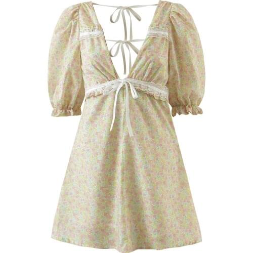 ZJOAN SHOW Summer Dresses With Sleeves