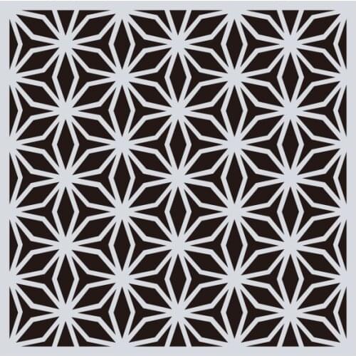 15*15 Geometry Layering Stencils for Diy scrapbook/photo album Decorative Embossing Painting Drawing stencil,home decor