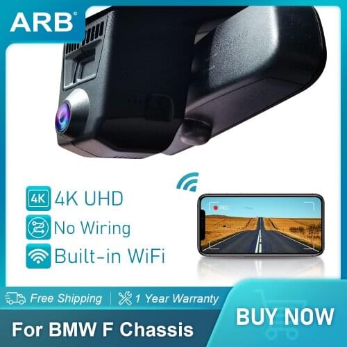 Car Dvr for BMW F Chassis F1 2 3 4 5 6 7 X1 X2 X3 X4 X5 X6 X7 M ARB Dash Cam 4K UHD Hidden Camera WiFi OEM Driving Recorder