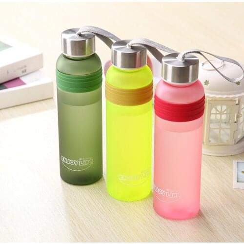 New Xmas Gift 460ML My Water Bottle Plastic Infuser Drink Bootle Fruit Infusion Bottle Outdoor Sport Juice Lemon Portable Kettle