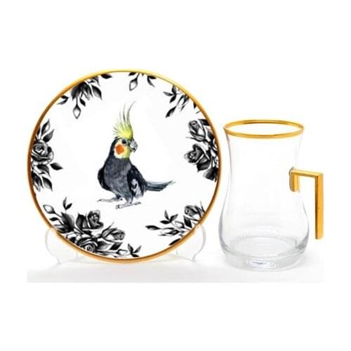 Drop Handles Tea Set 12 pieces Sultan