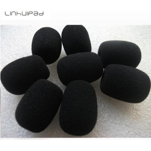 Linhuipad Free Shipping Microphone Foam Windscreens Sponge windshield 11mm opening and 32mm inner length 10 pcs / lot