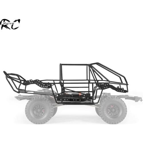 Metal Body Roll Cage Assembly Full Tube Frame Chassis for 1/10 RC Rock Crawler Axial SCX10 II 90046 90047 Cherokee Upgrade Parts