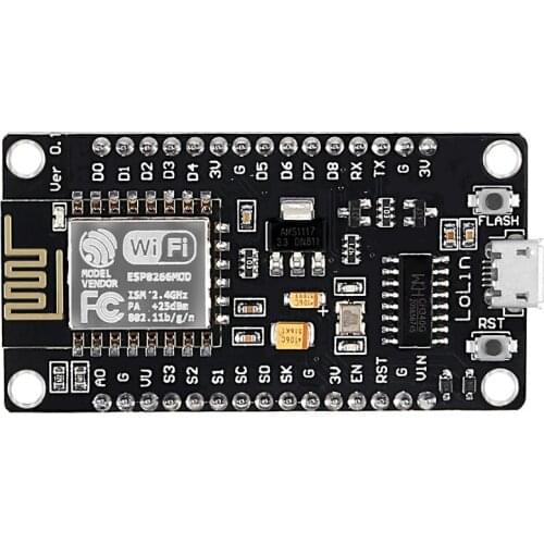 NodeMcu v3 Lua Wireless module WIFI Internet of Things development board ESP8266 with pcb Antenna and usb port ESP-12E CH340